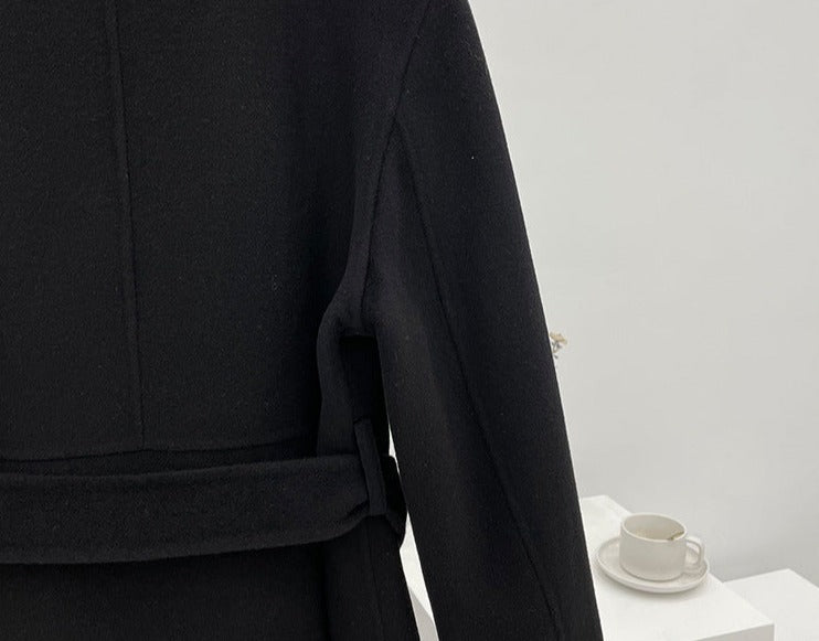 韓国ファッション SELCA-アシメウールロングコート-2023aw-ou46-08