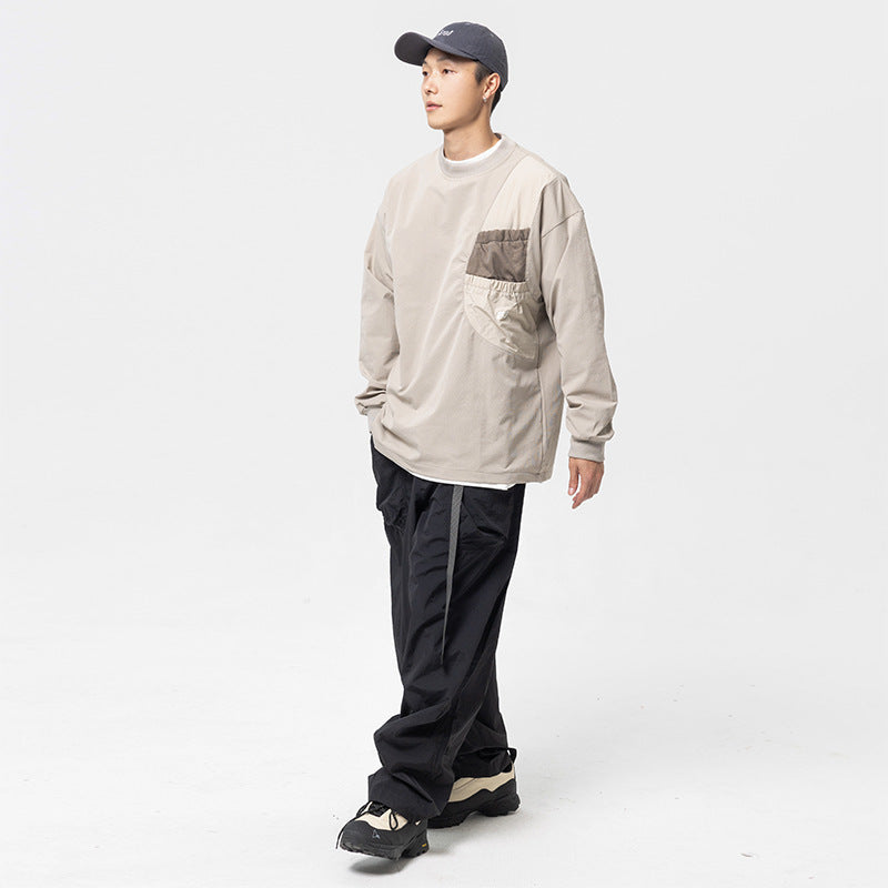 韓国ファッション SELCA-Patchwork Pullover-mselca2024ss-006-05