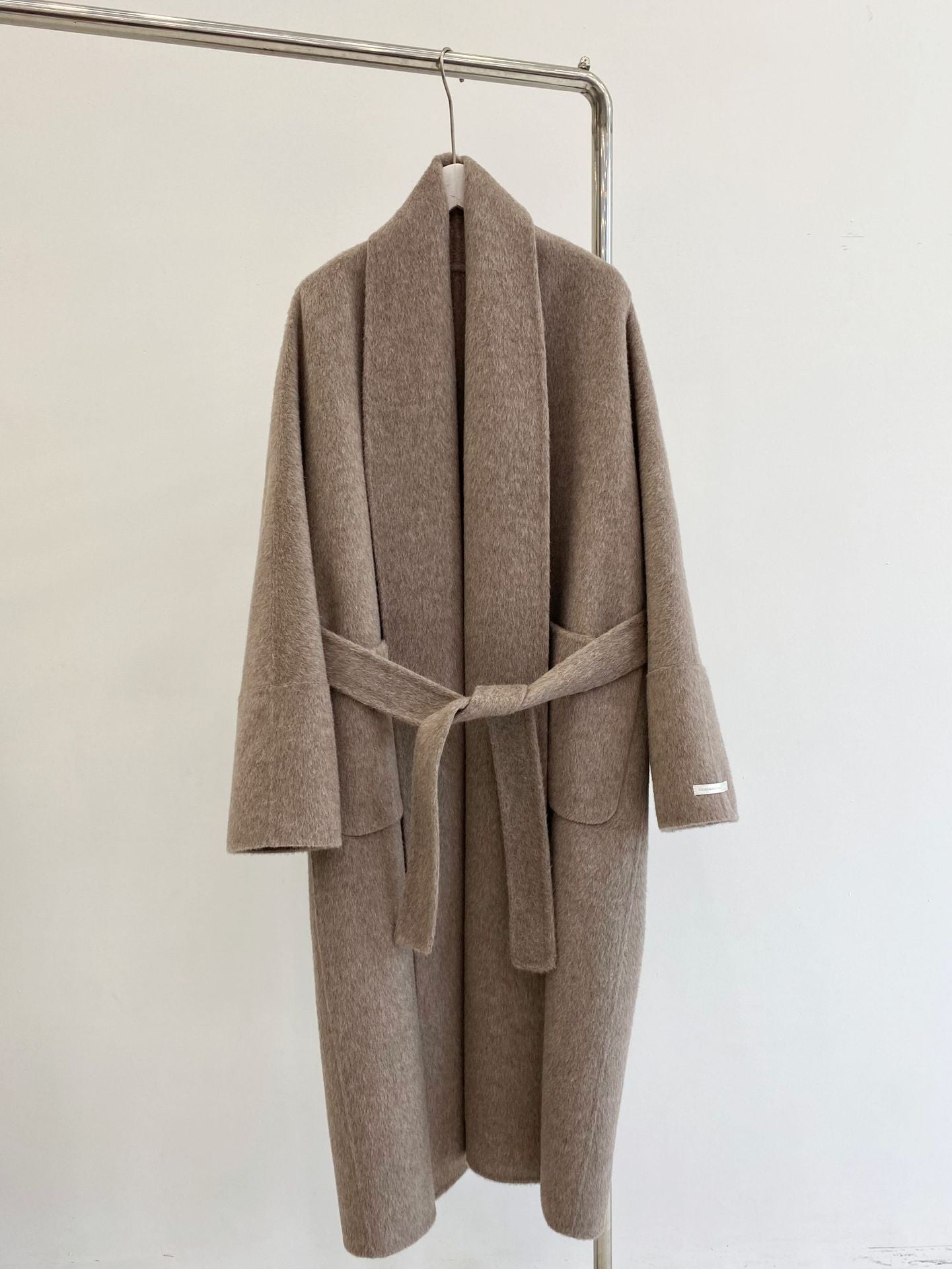 韓国ファッション SELCA-ウールガウンロングコート-2023aw-ou47-032