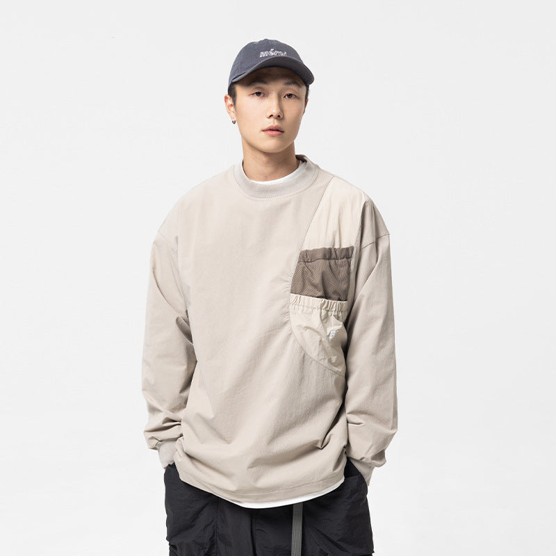 韓国ファッション SELCA-Patchwork Pullover-mselca2024ss-006-03