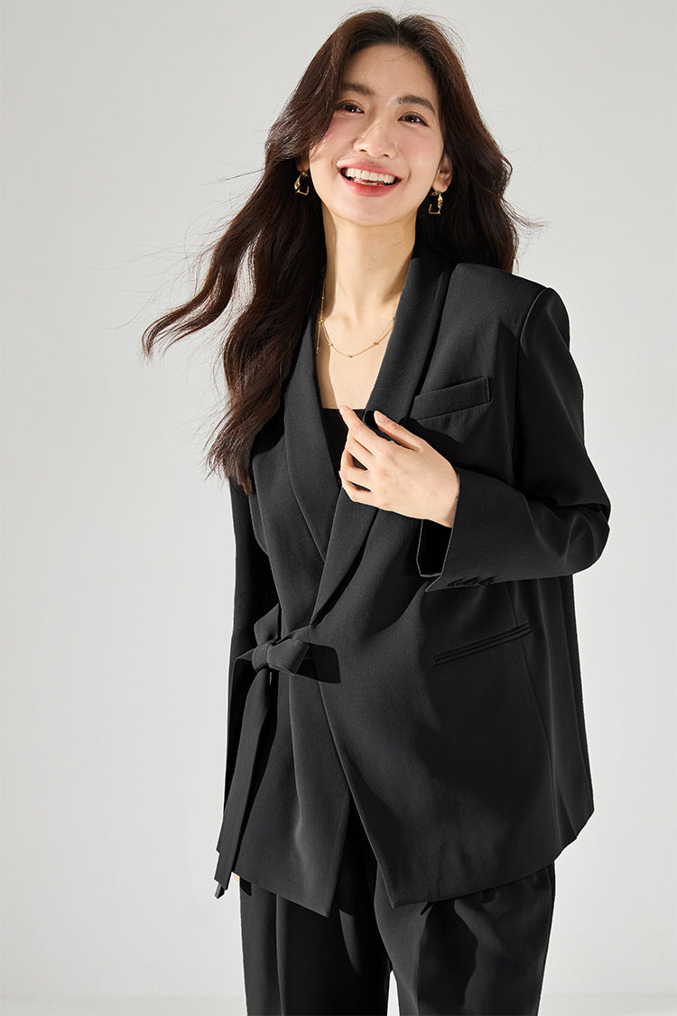 韓国ファッション SELCA-リボンジャケット-2024ss-191-026