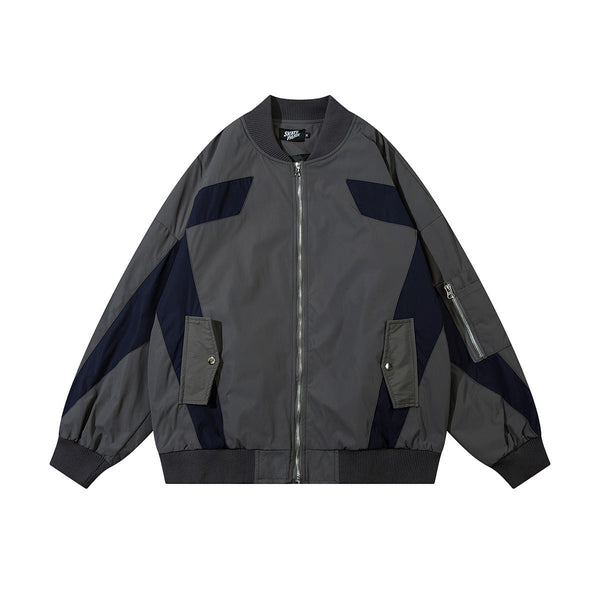 韓国ファッション SELCA-american stitch blouson-mselca2024ss-043-01