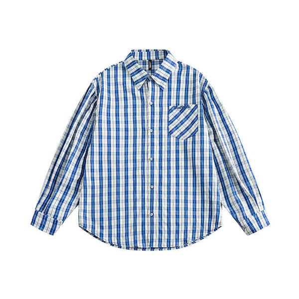 韓国ファッション SELCA-loose casual shirts-mselca2024ss-0100-01