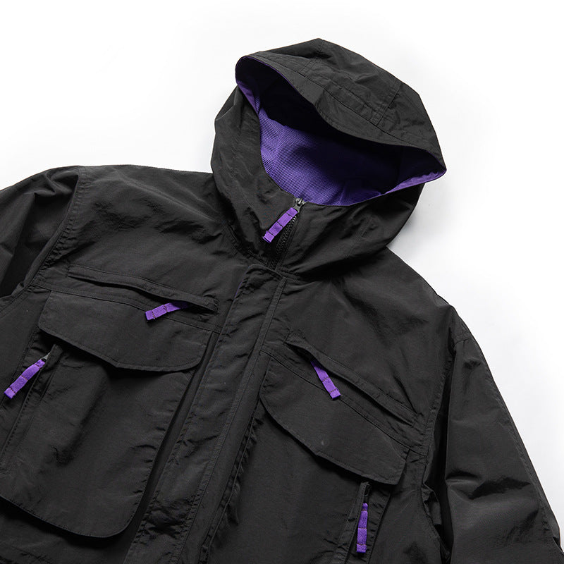 韓国ファッション SELCA-multi pocket mountain jacket-mselca2024ss-036-010