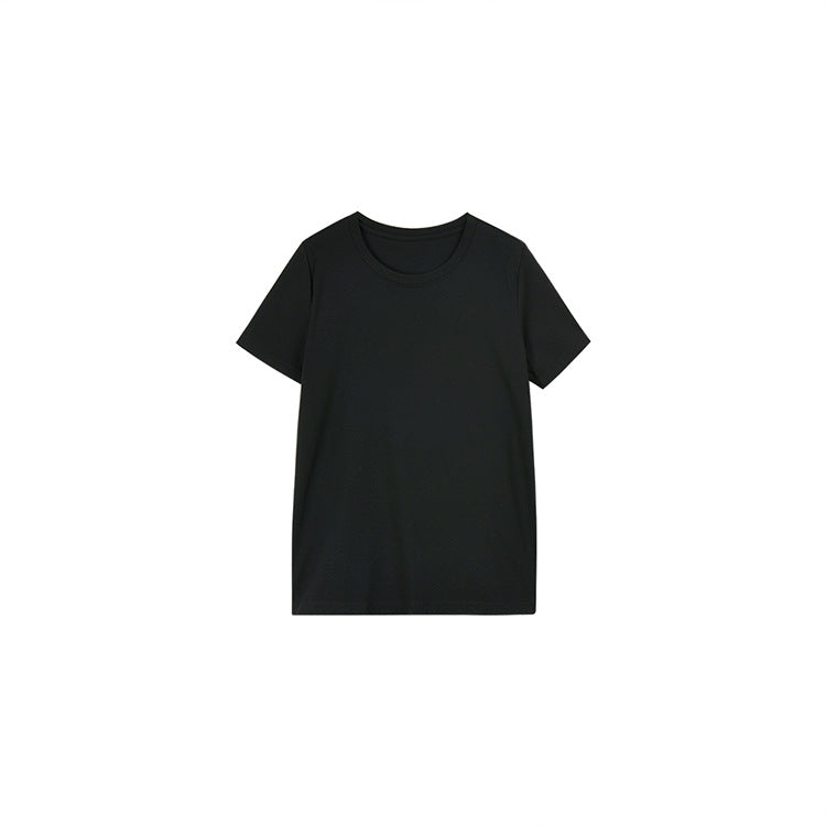 韓国ファッション SELCA-ラウンドネックTシャツ-2024ss-119-023