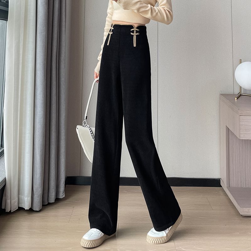 韓国ファッション SELCA-チャイナコーデュロイパンツ-2023aw-pt9-04