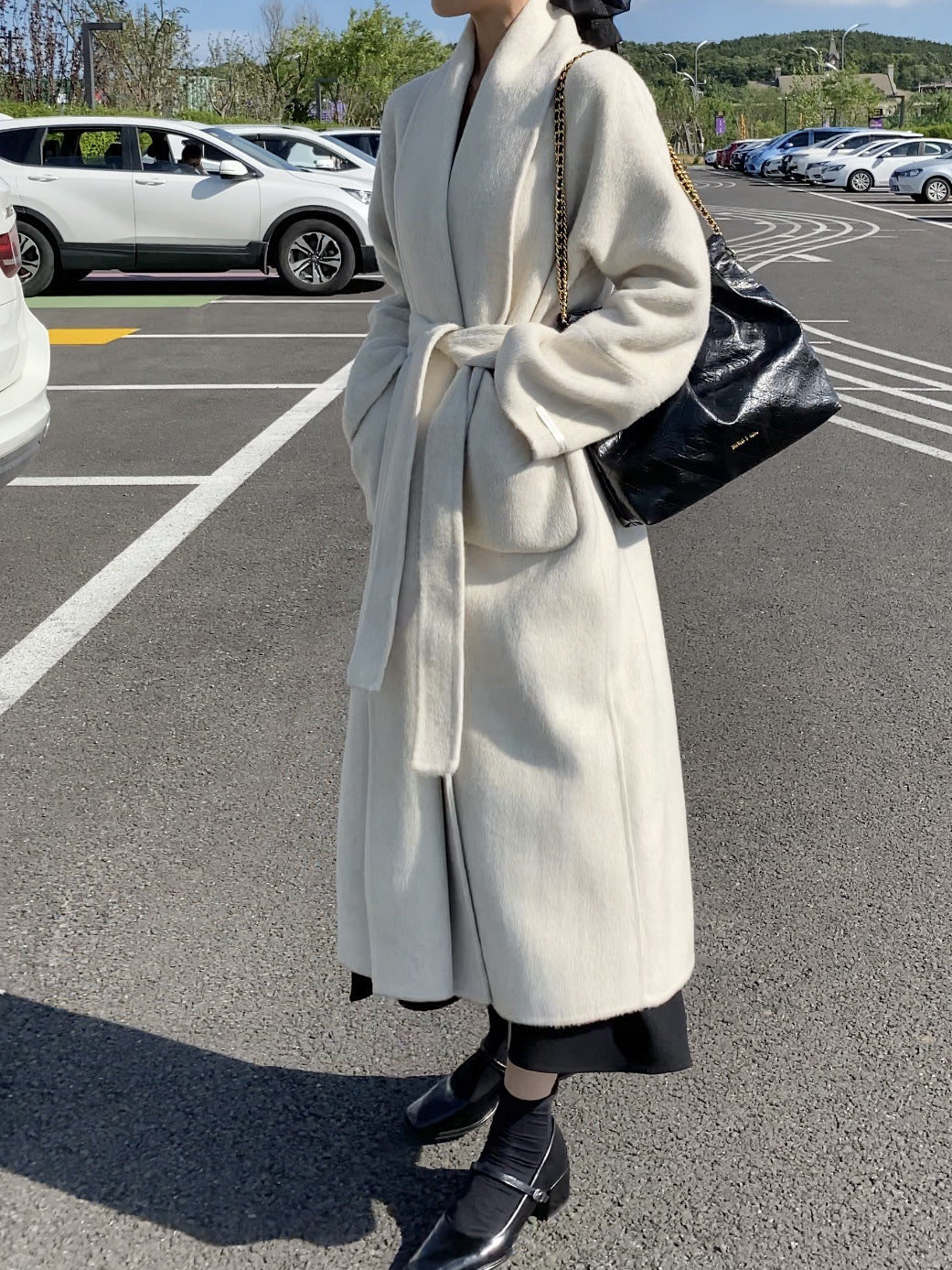 韓国ファッション SELCA-ウールガウンロングコート-2023aw-ou47-016
