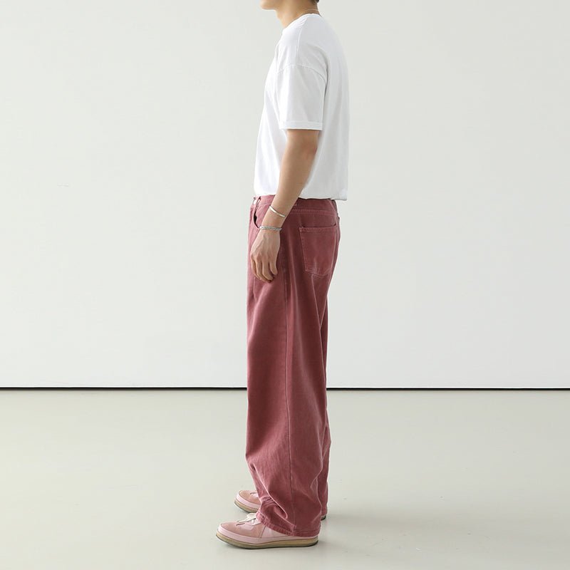 韓国ファッション SELCA-Casual wide leg pants-mselca2023aw145-03