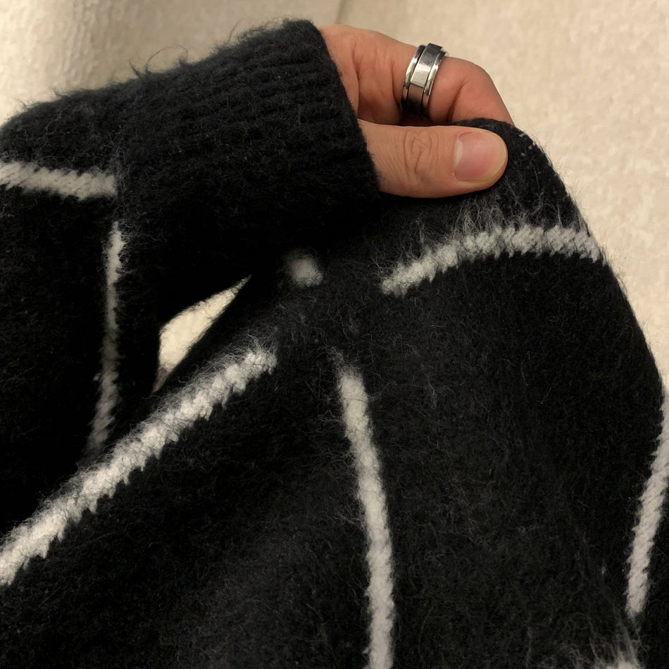 韓国ファッション SELCA-Design knit sweater-mselca2023aw250-03