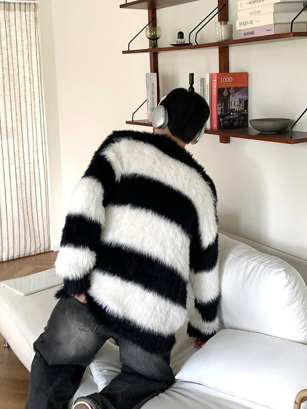 韓国ファッション SELCA-Moheannit pullover-mselca2023aw529-01
