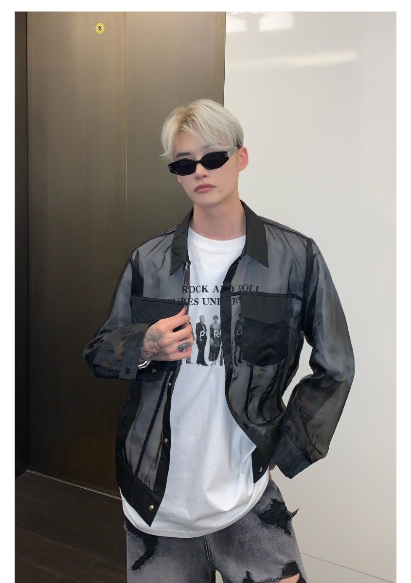 韓国ファッション SELCA-Oakushi Long Sleeve Shirt-mselca2023aw552-03