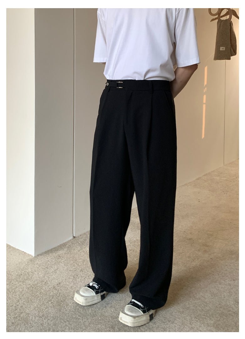 韓国ファッション SELCA-Roosfid slacks-mselca2023aw665-03