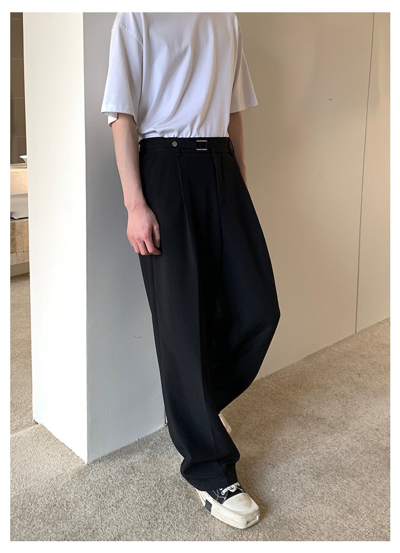 韓国ファッション SELCA-Roosfid slacks-mselca2023aw665-04