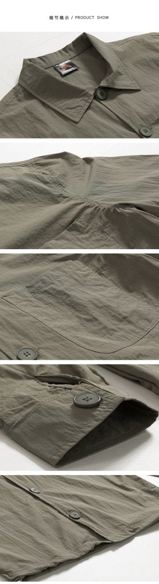 韓国ファッション SELCA-Simple shirt-mselca2023aw754-07