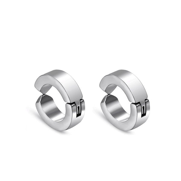 韓国ファッション SELCA-Titanium earrings-mselca2023aw926-01