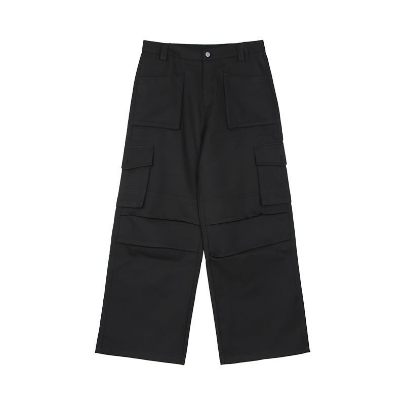 韓国ファッション SELCA-Casual cargo pants-mselca2023aw92-08