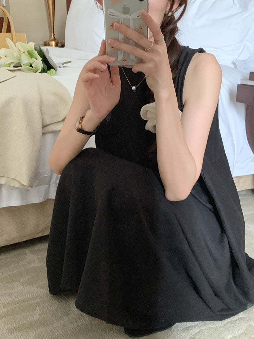 韓国ファッション SELCA-バックオープンワンピース-2023ss-op03-071
