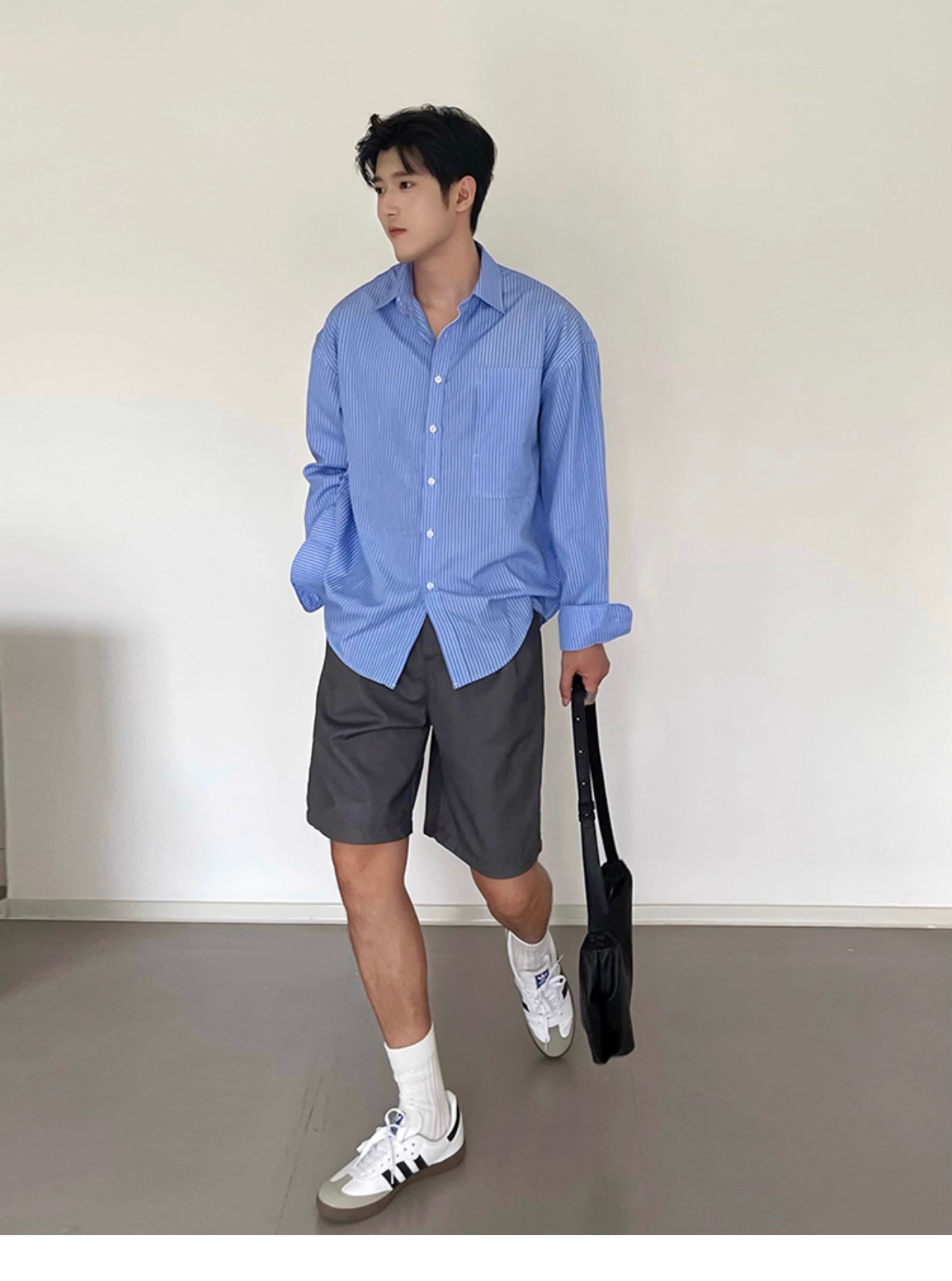 韓国ファッション SELCA-casual longsleeve-shirt-mselca2024ss-tp02-010