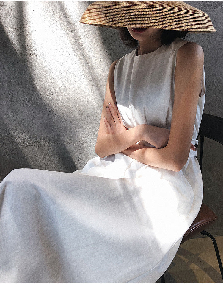 韓国ファッション SELCA-サイドボタンワンピース-2023ss-op47-05