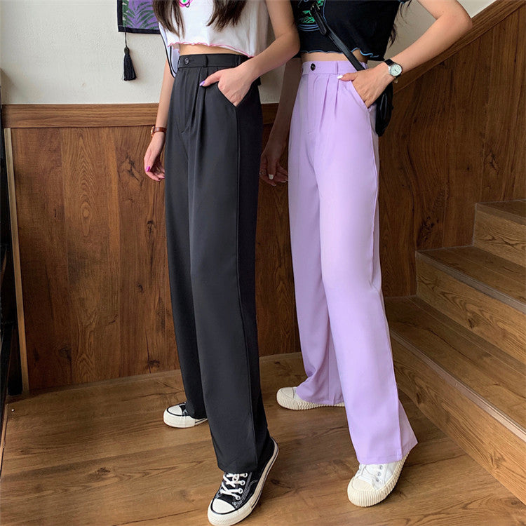 韓国ファッション SELCA-ストレートワイドパンツ-2023ss-pt22-010