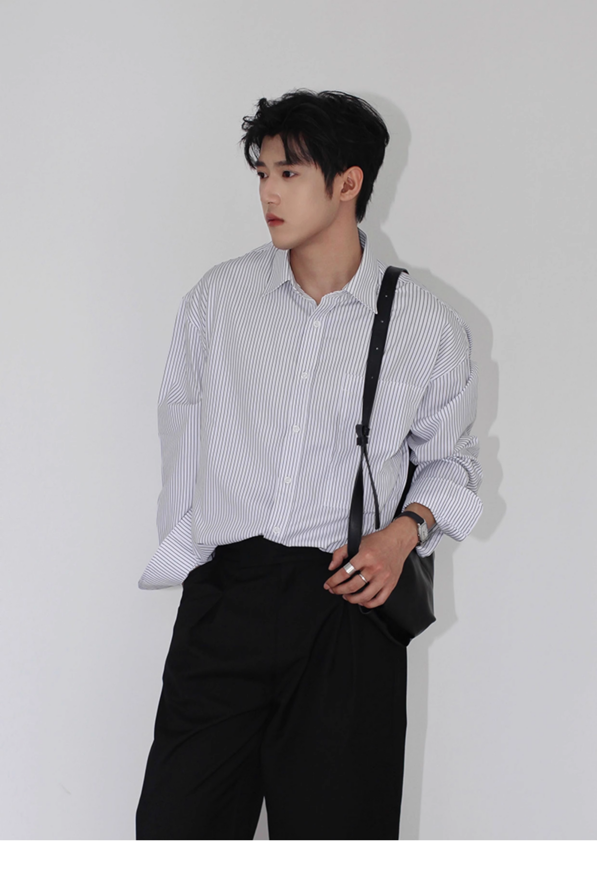 韓国ファッション SELCA-casual longsleeve-shirt-mselca2024ss-tp02-012