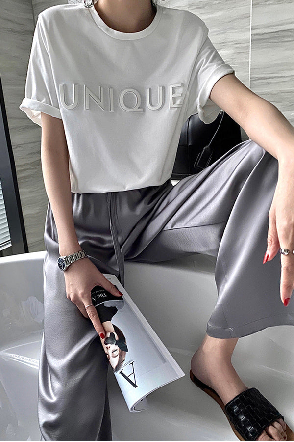 韓国ファッション SELCA-サテンワイドレッグパンツ-2023ss-pt03-016