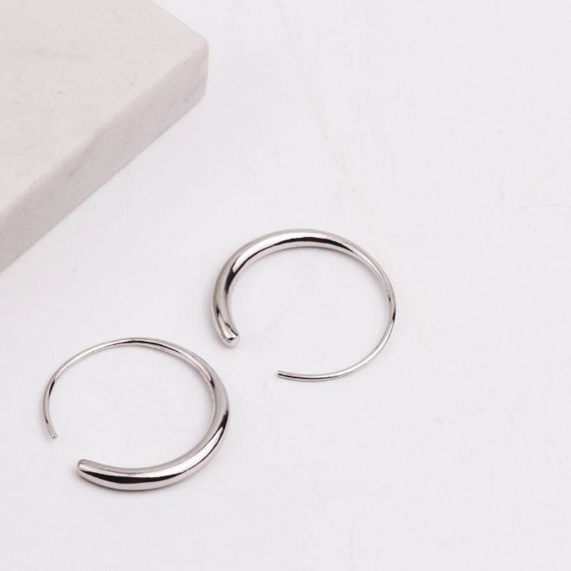 韓国ファッション SELCA-フープフックピアス-eg109-07