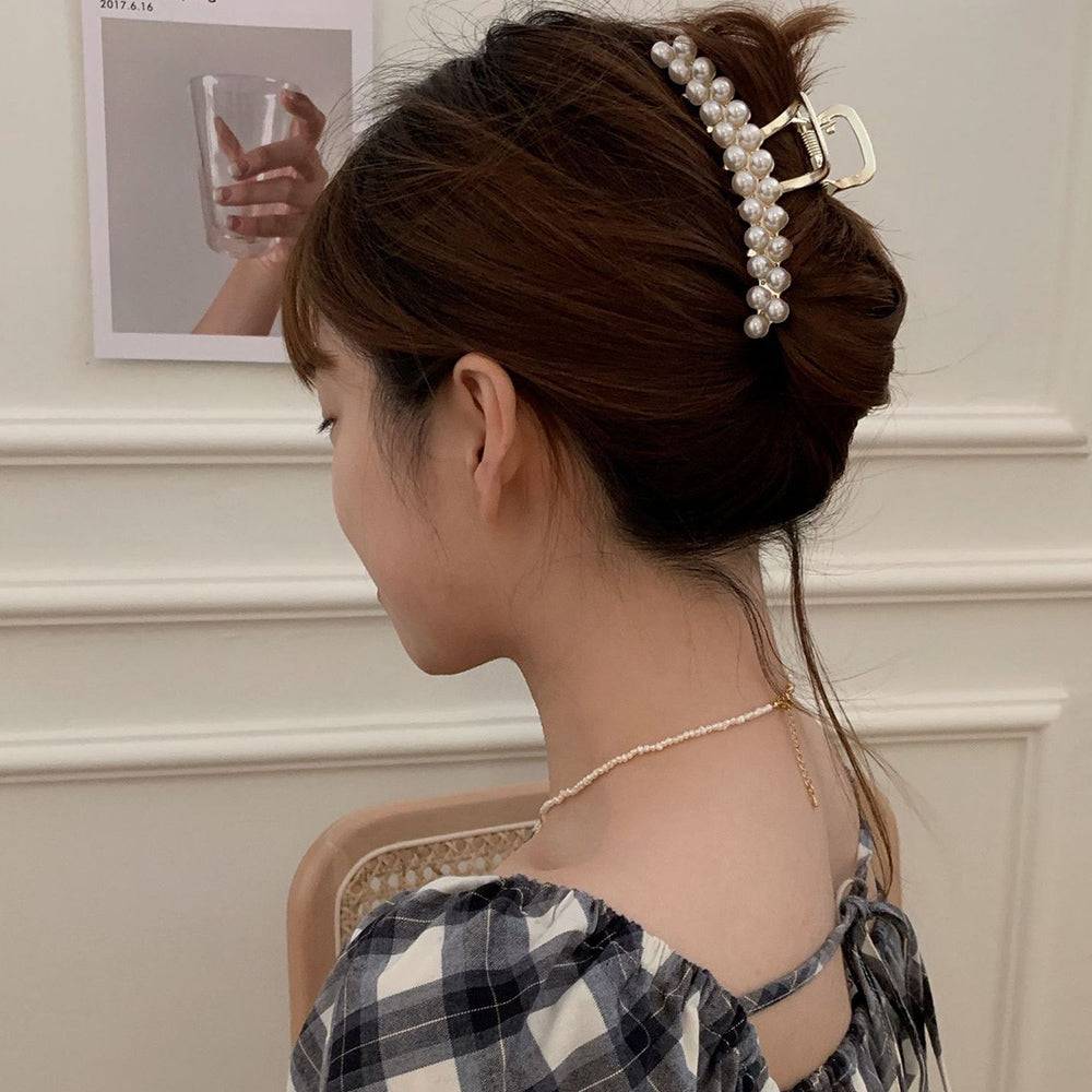韓国ファッション SELCA-パールヘアクリップ-2023ss-ac25-05
