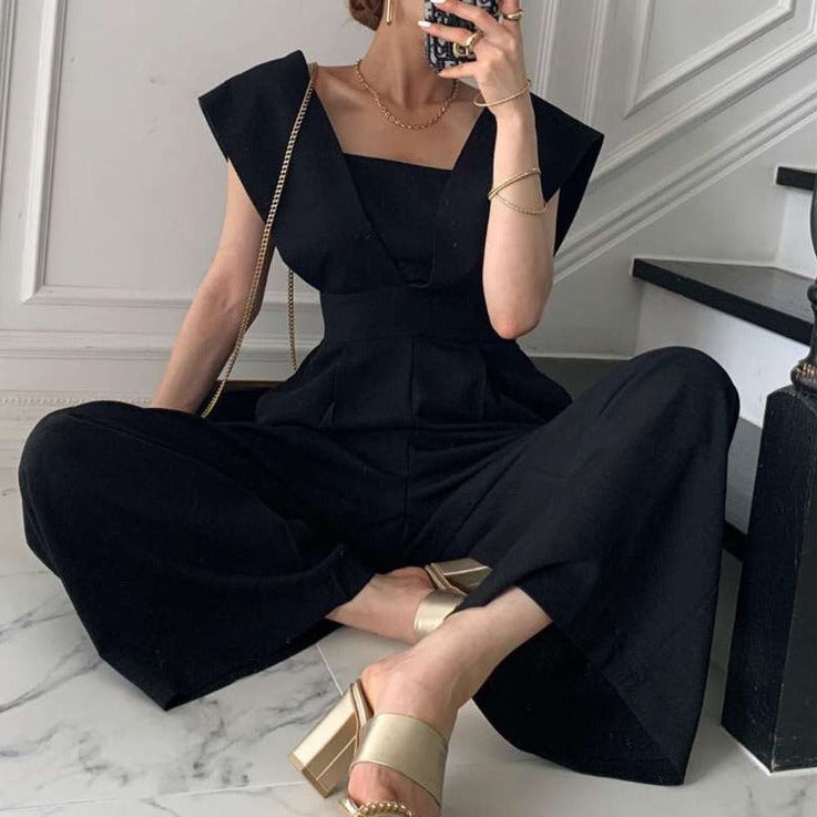 韓国ファッション SELCA-クラシックオールインワン-2023ss-op45-04