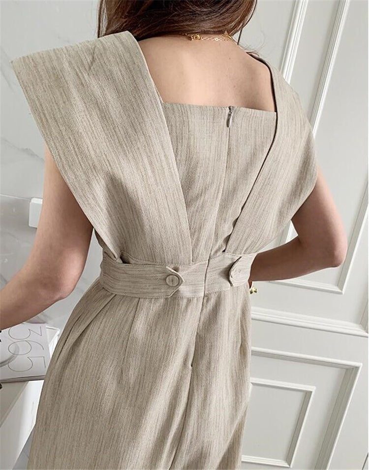 韓国ファッション SELCA-クラシックオールインワン-2023ss-op45-010