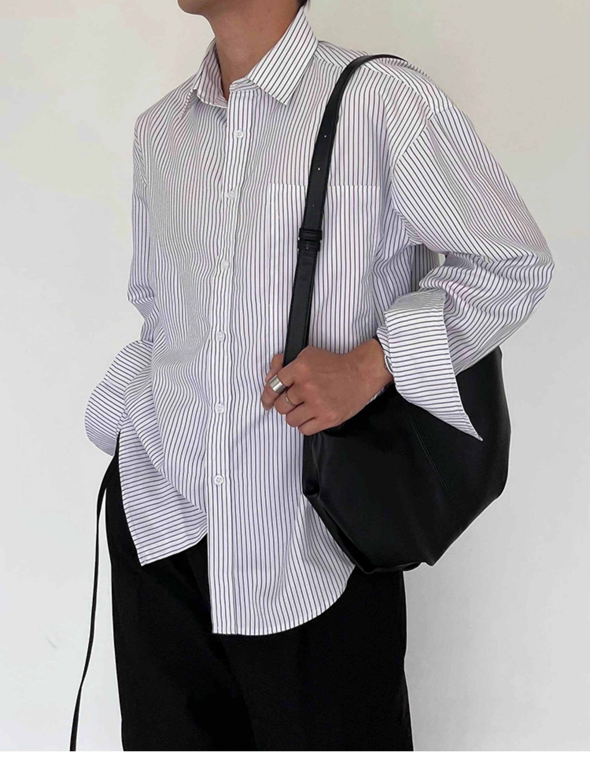韓国ファッション SELCA-casual longsleeve-shirt-mselca2024ss-tp02-015