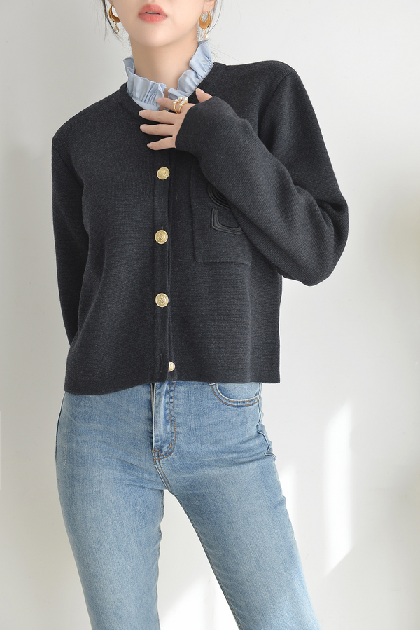韓国ファッション SELCA-ドッキングシャツカーディガン-2024ss-tp18-03