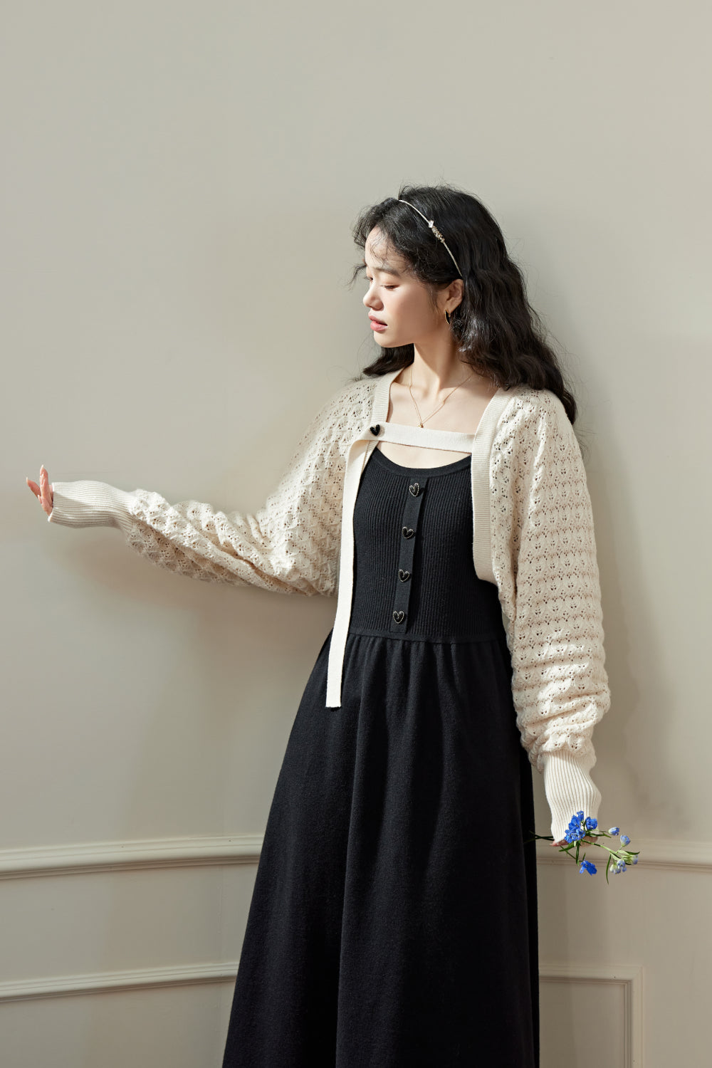 韓国ファッション SELCA-クロップドカーディガン-2024ss-tp30-03