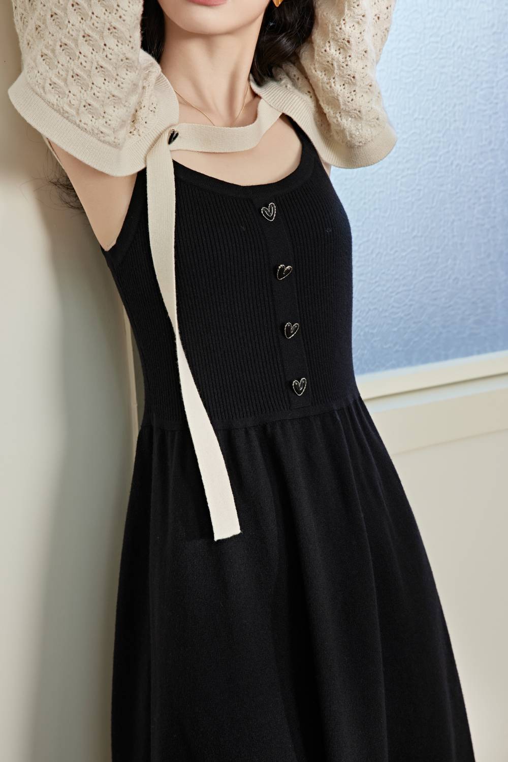 韓国ファッション SELCA-クロップドカーディガン-2024ss-tp30-08