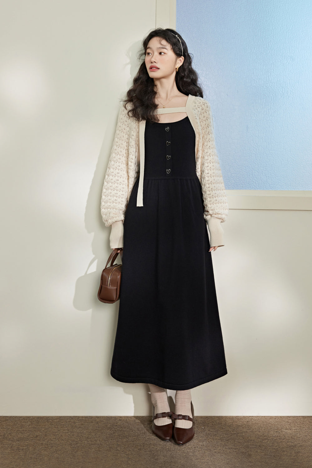 韓国ファッション SELCA-クロップドカーディガン-2024ss-tp30-04
