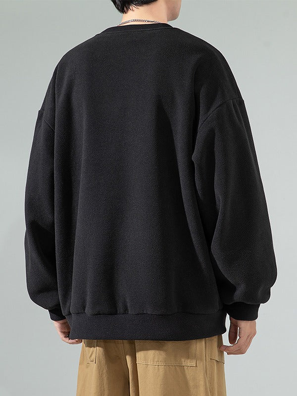 韓国ファッション SELCA-embossed logo sweatshirts-2024ss-tp01-010