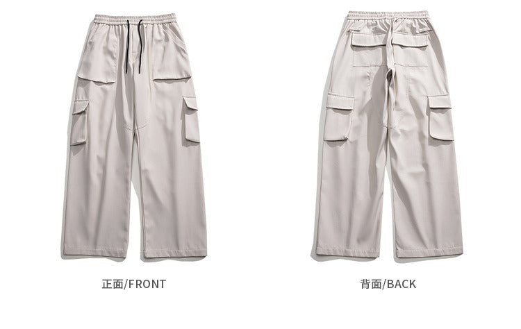 韓国ファッション SELCA-wide baggy pants-mselca2024ss-050-017