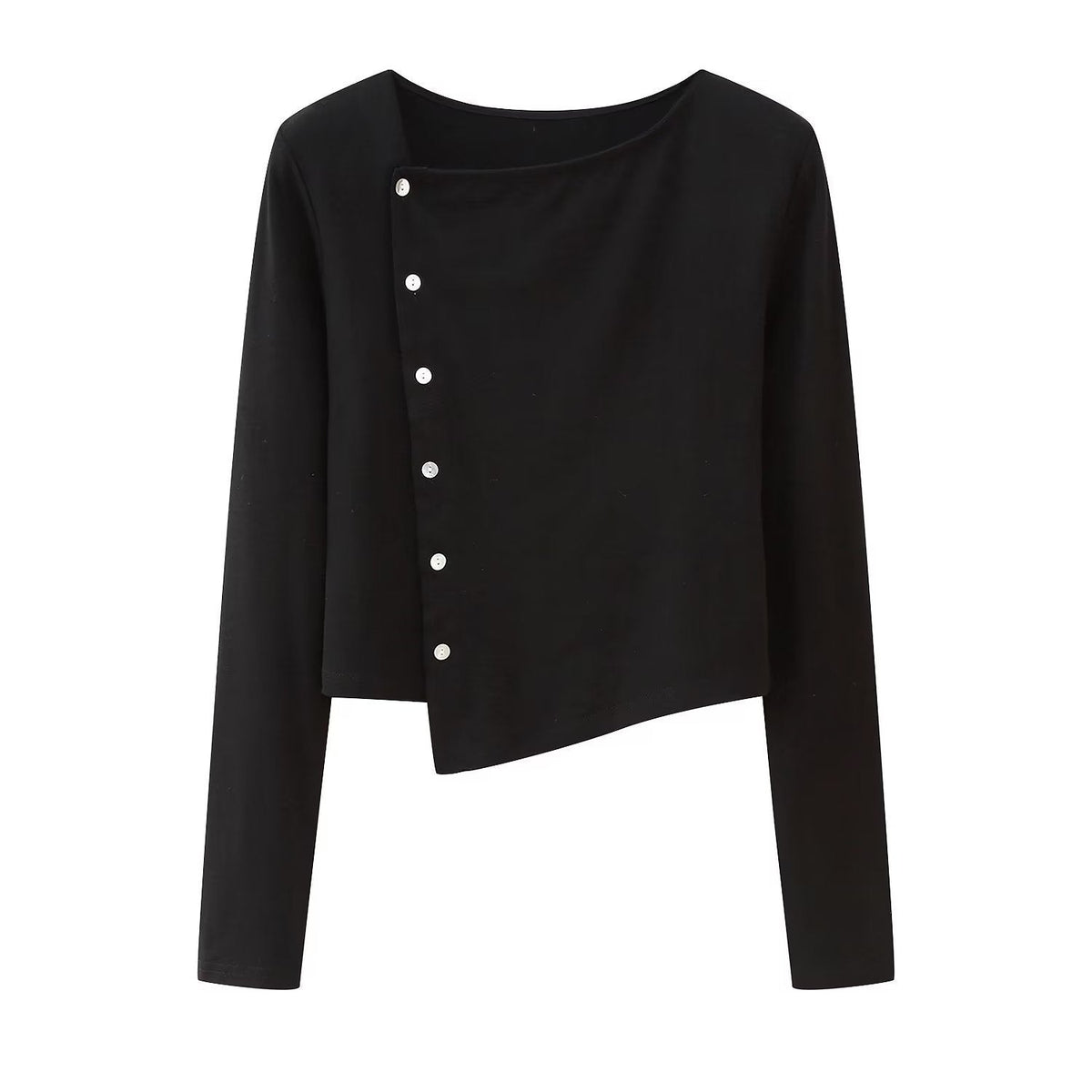 韓国ファッション SELCA-アシメデザインカーディガン-2024ss-tp13-02