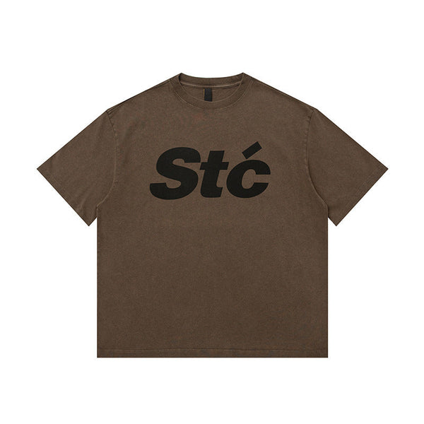 韓国ファッション SELCA-Stc halfsleeve T-shirt-mselca2024ss-034-03