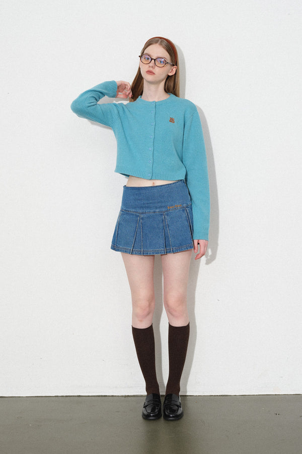 韓国ファッション SELCA-ウールニットショートカラーカーディガン-2023aw-tp42-022
