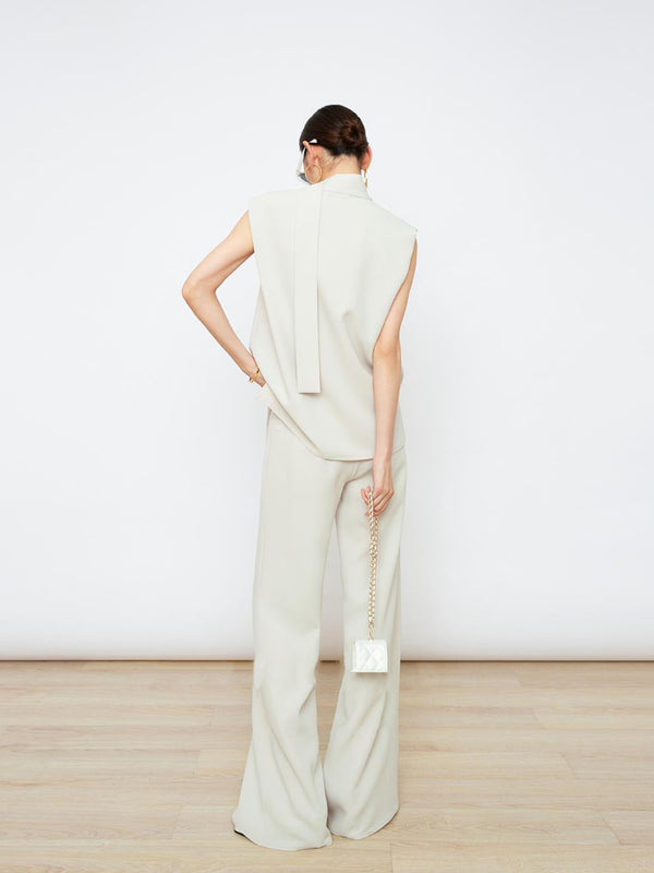 韓国ファッション SELCA-ショルダーリボンパンツスタイルセットアップ-2024ss-0062-012
