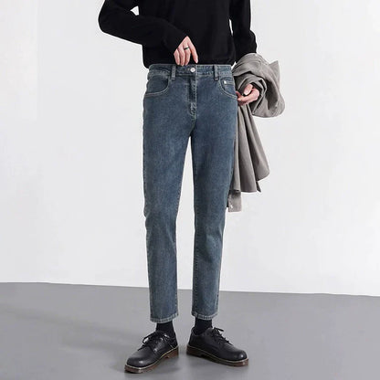 韓国ファッション SELCA-straight denim pants-2024ss-pt04-08