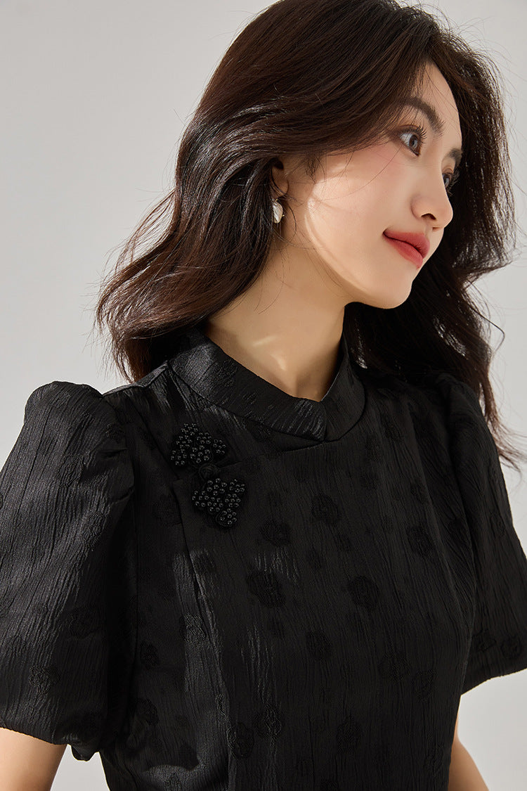 韓国ファッション SELCA-チャイナスタイルミニドレス-2024ss-125-07