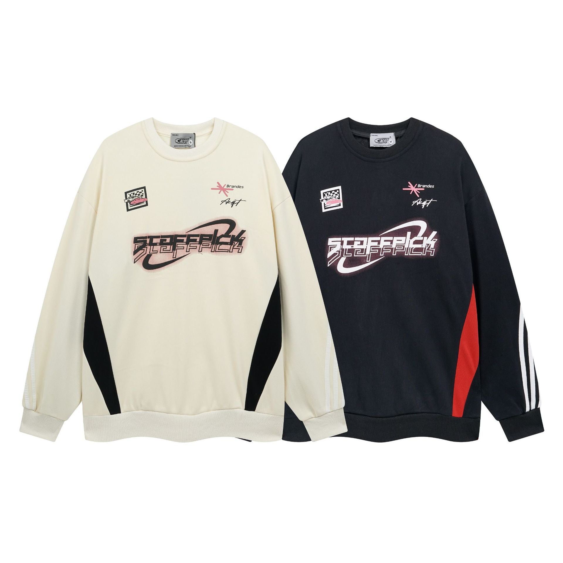 韓国ファッション SELCA-logo cut and sew-mselca2024ss-067-01