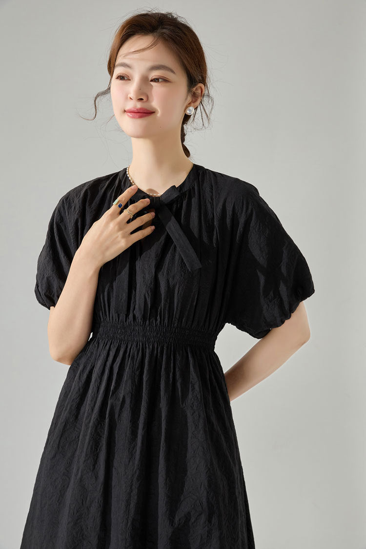 韓国ファッション SELCA-ボリュームワンピース-2024ss-136-03