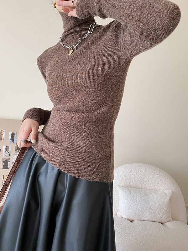 韓国ファッション SELCA-ハイネックニット-2023aw-tp6-063