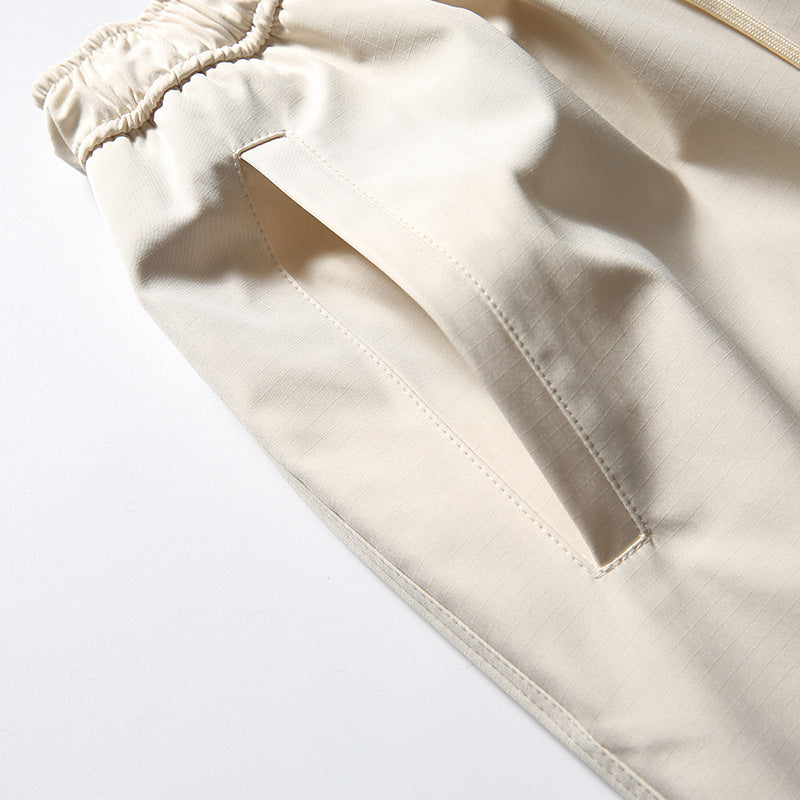 韓国ファッション SELCA-zipper pocket loose casual pants-mselca2024ss-077-011