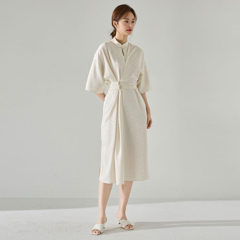 韓国ファッション SELCA-チャイナスタイルワンピース-2024ss-97-01