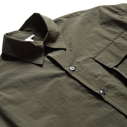 韓国ファッション SELCA-Multi-pocket 2way shirt-mselca2024ss-039-07