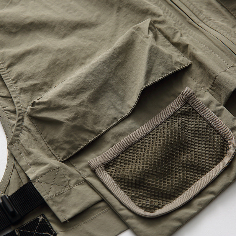 韓国ファッション SELCA-multi-pocket vest-mselca2024ss-040-012